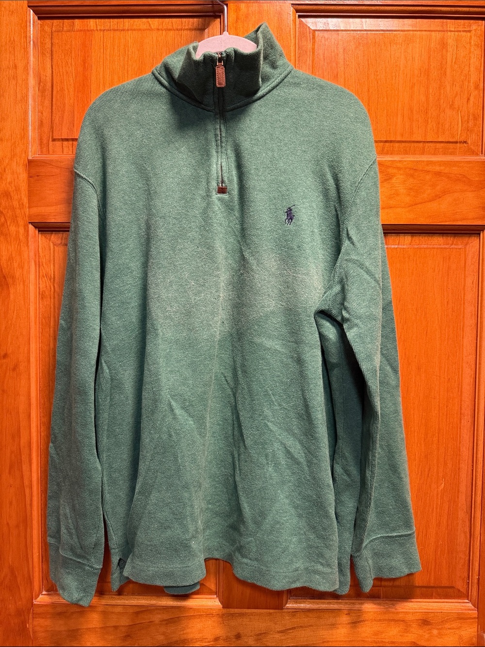 Polo by Ralph Lauren Forest Green Quarter-Zip Pullover